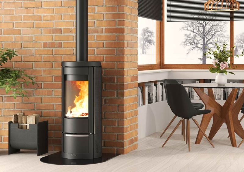 Italian wood burning stove